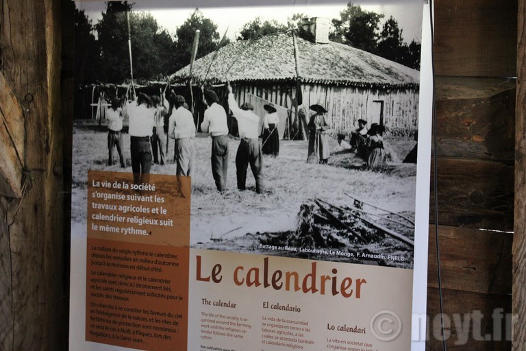 Visite à l'Ecomusée de Marquèze