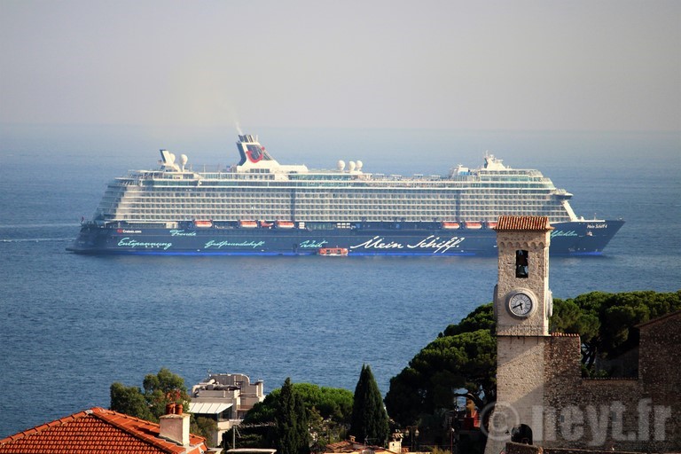 Cannes, vue depuis le balcon