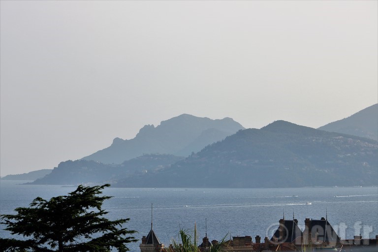 Cannes, vue depuis le balcon