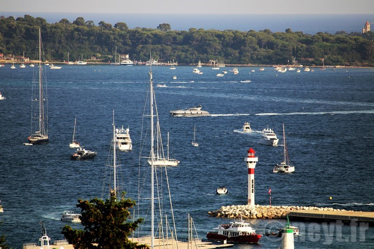 Cannes, vue depuis le balcon