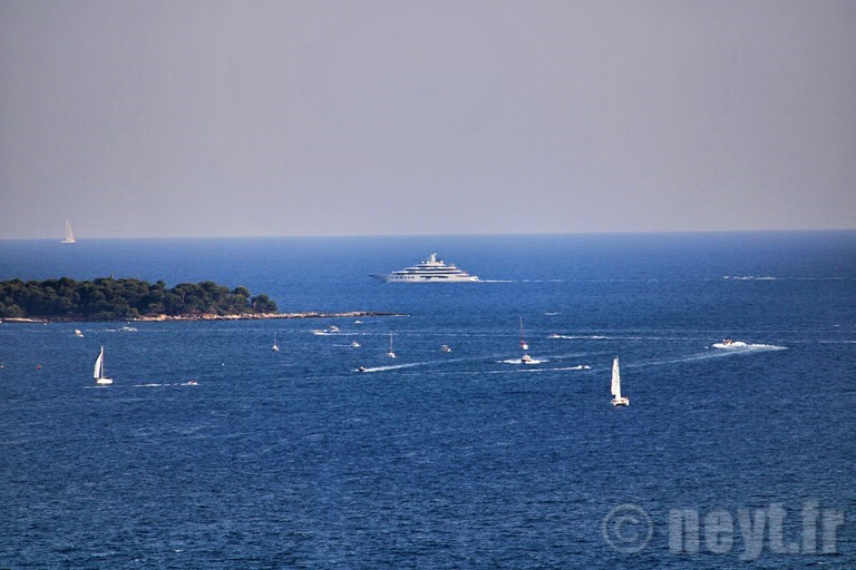 Cannes, vue depuis le balcon